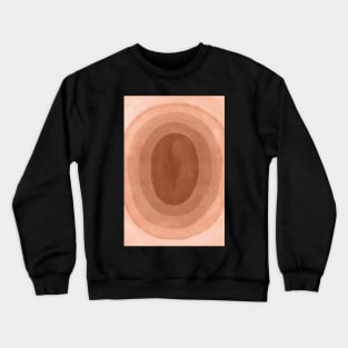 Warm geometric boho circles Crewneck Sweatshirt